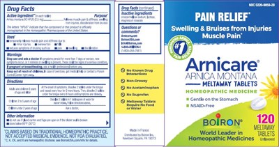 Arnicare Tablets 120 Etu.1g4x 02.2021